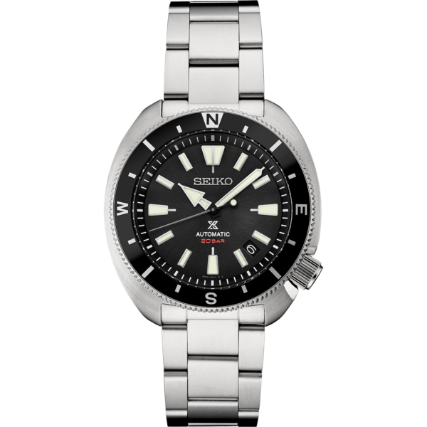 Seiko SRPH17 Prospex 42mm Steel Black Dial Date 200M Automatic Mens Watch 133898370618