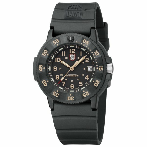 Luminox Navy Seal Evo XS3001EVO OR Carbonox Black Dial 43mm Rubber Mens Watch 133918439749 3