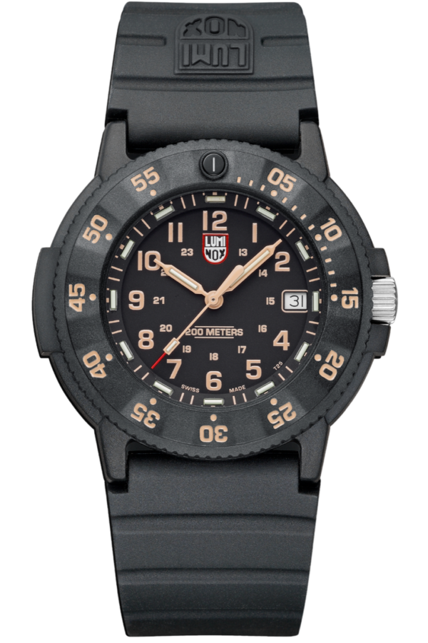 Luminox Navy Seal Evo XS3001EVO OR Carbonox Black Dial 43mm Rubber Mens Watch 133918439749