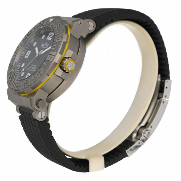 Paul Picot C Type 0851TI Compass Titanium Rubber Limited Automatic Mens Watch 125021491459 2