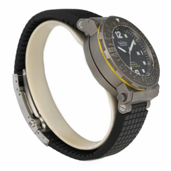 Paul Picot C Type 0851TI Compass Titanium Rubber Limited Automatic Mens Watch 125021491459 3