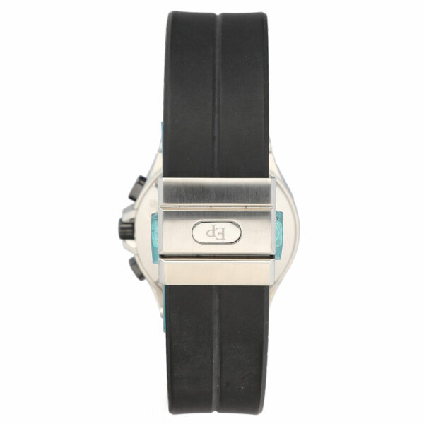 Pequignet 179 Chrono 38mm Black Rubber Steel Diamond Swiss Quartz Wristwatch 115222019559 4